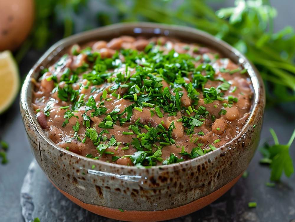 Refried beans Refried beans