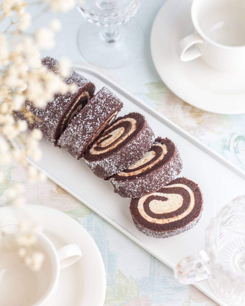 Glutenfri kladdkaksrulltårta utan tillsatt socker 8 Glutenfri kladdkaksrulltårta utan tillsatt socker | Receptskatt