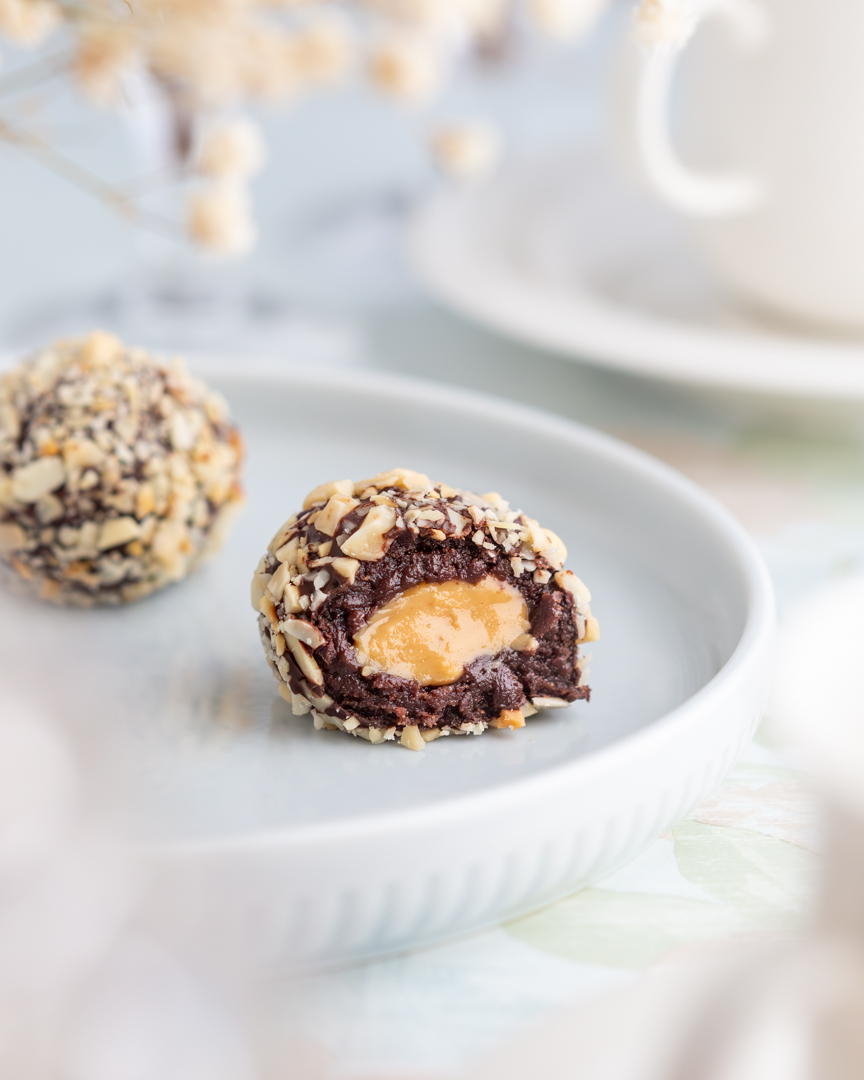 Glutenfria och veganska kladdkakebollar Glutenfria och veganska kladdkakebollar