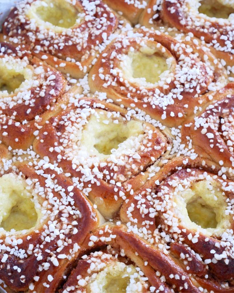 Kanelbullar med vaniljkräm 9 Kanelbullar med vaniljkräm | Receptskatt