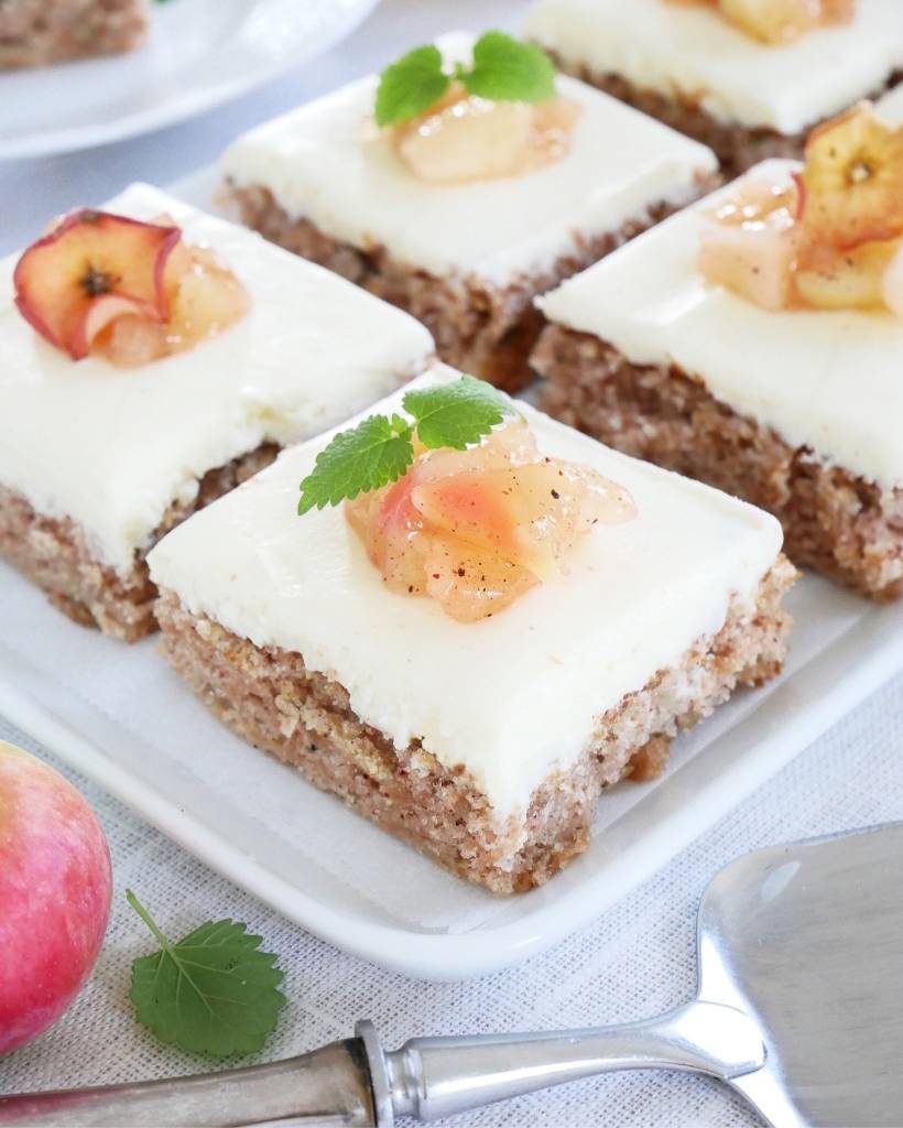 Äppelkaka med frosting 6 Äppelkaka med frosting | Receptskatt