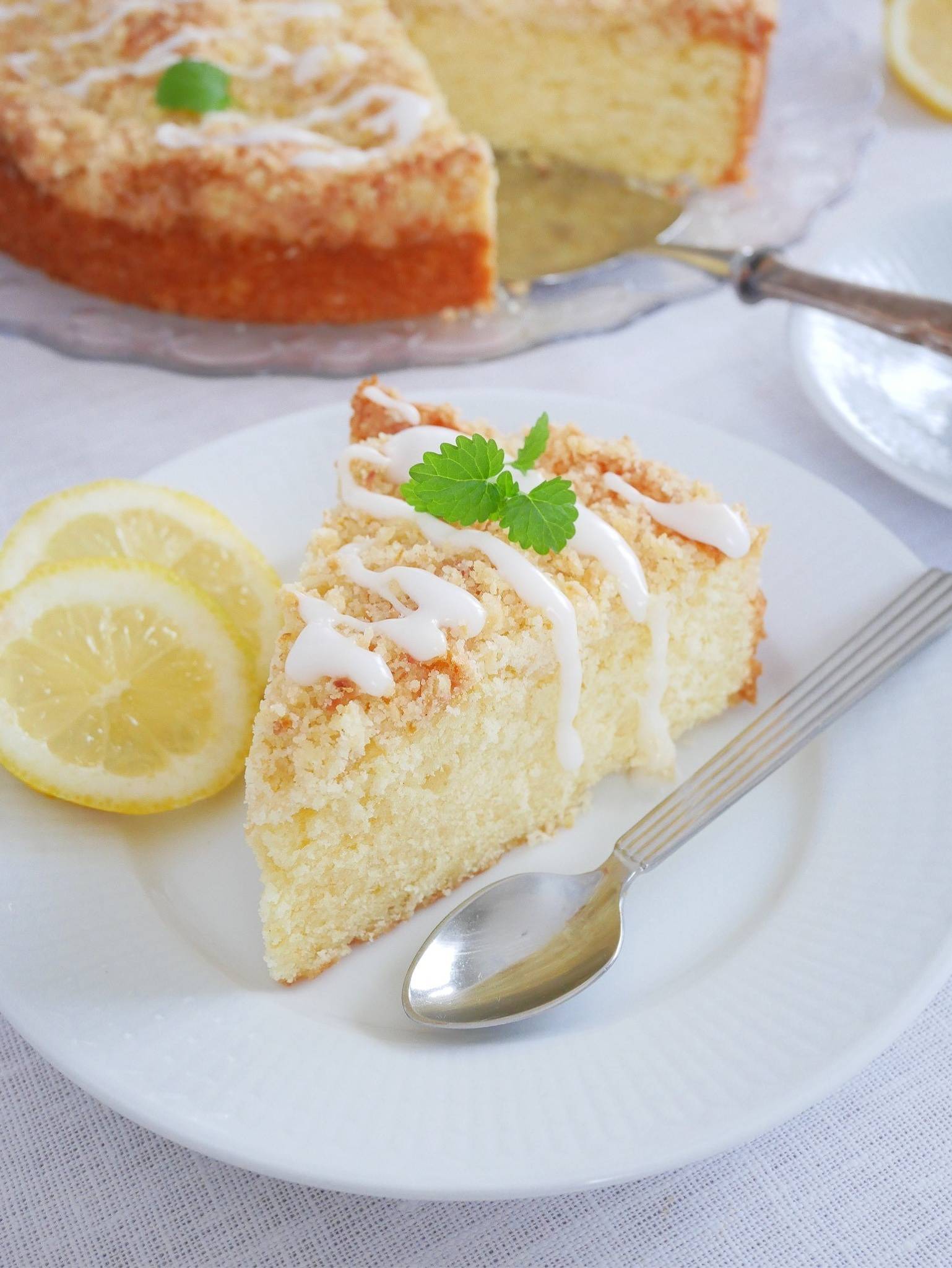 Citronsockerkaka Citronsockerkaka