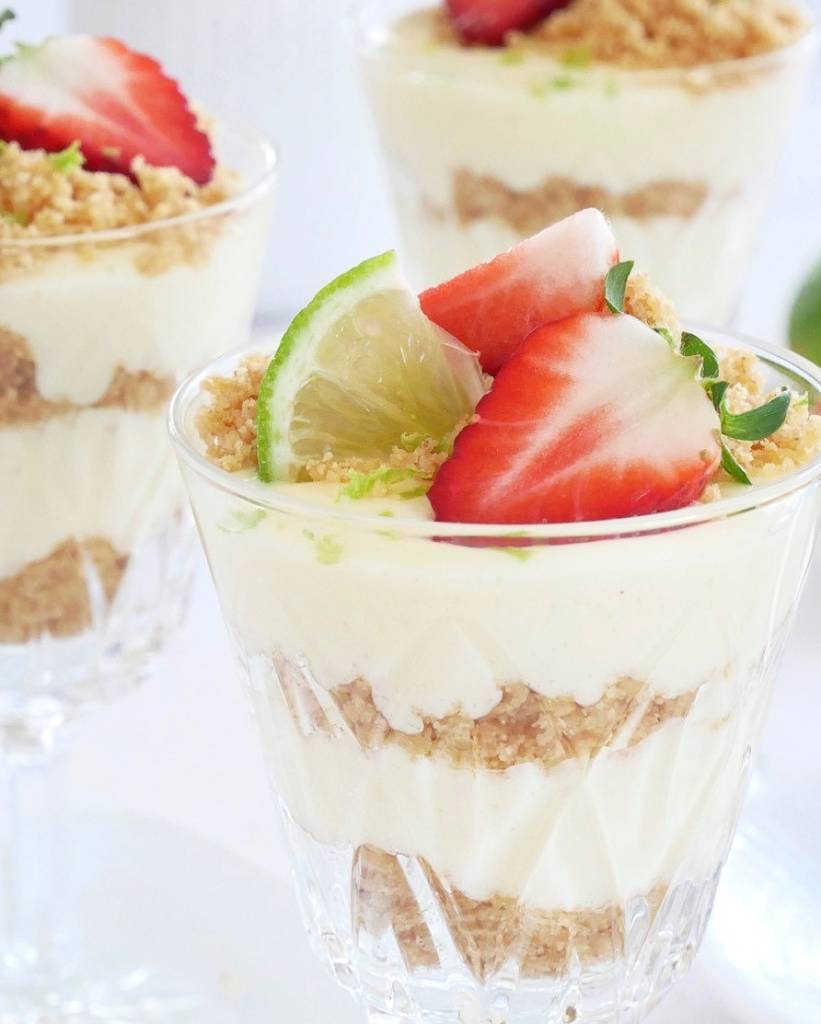 Key lime pie i glas 9 Key lime pie i glas | Receptskatt