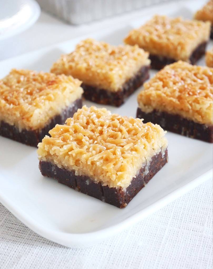Kladdkaka med kokostosca 8 Kladdkaka med kokostosca | Receptskatt