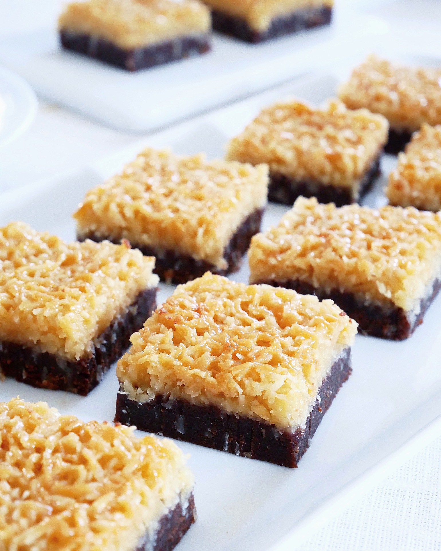 Kladdkaka med kokostosca Kladdkaka med kokostosca