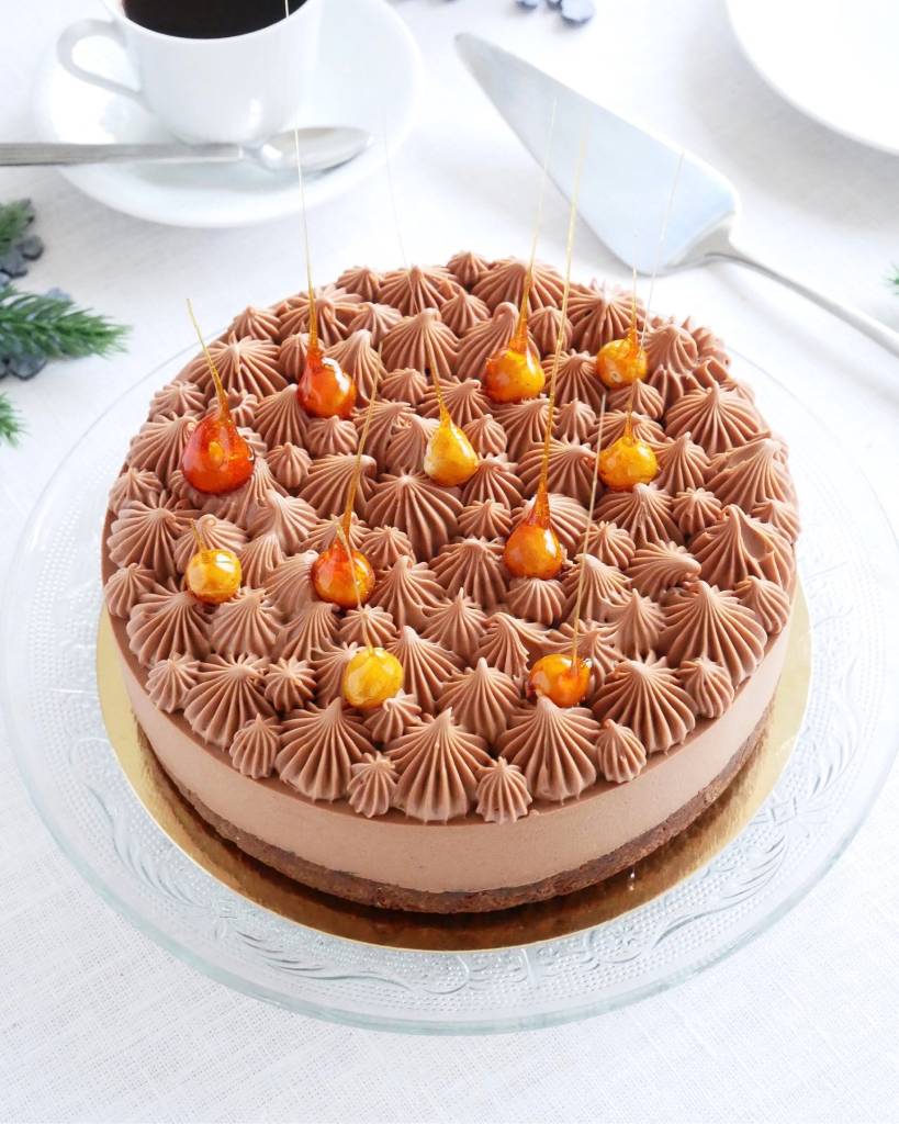Moussetårta med nougat 8 Moussetårta med nougat | Receptskatt