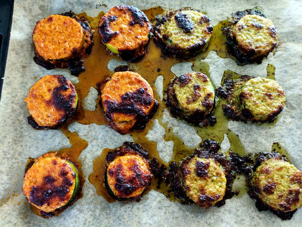 Pestogratinerad zucchini Pestogratinerad zucchini