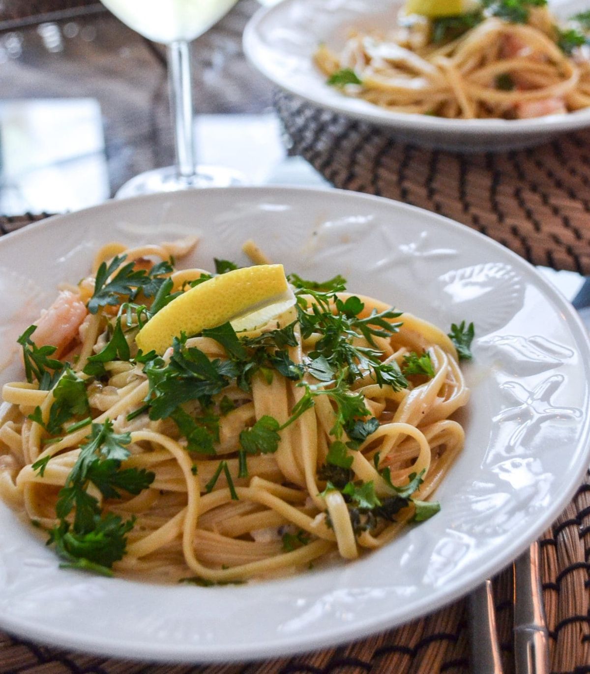 Fisk- och skaldjurspasta Fisk- och skaldjurspasta
