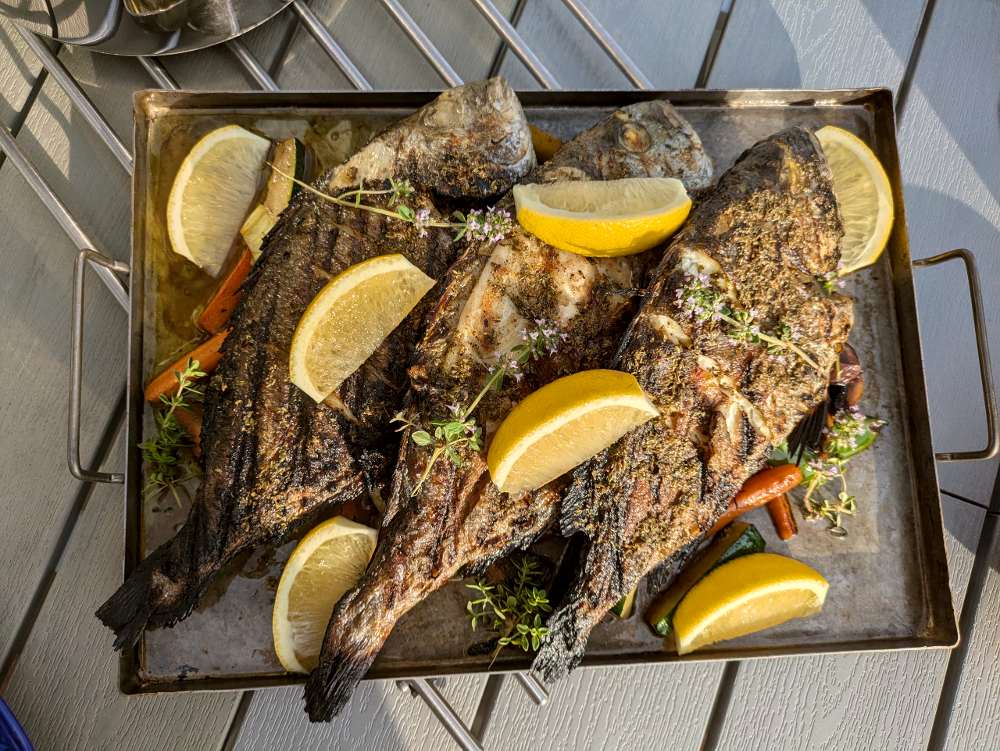 Grillad seabream 8 Grillad seabream | Receptskatt