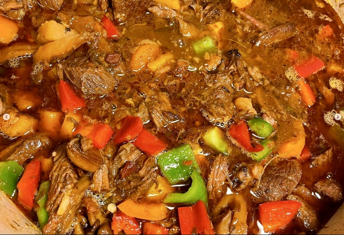 Långkokt chili på högrev Långkokt chili på högrev