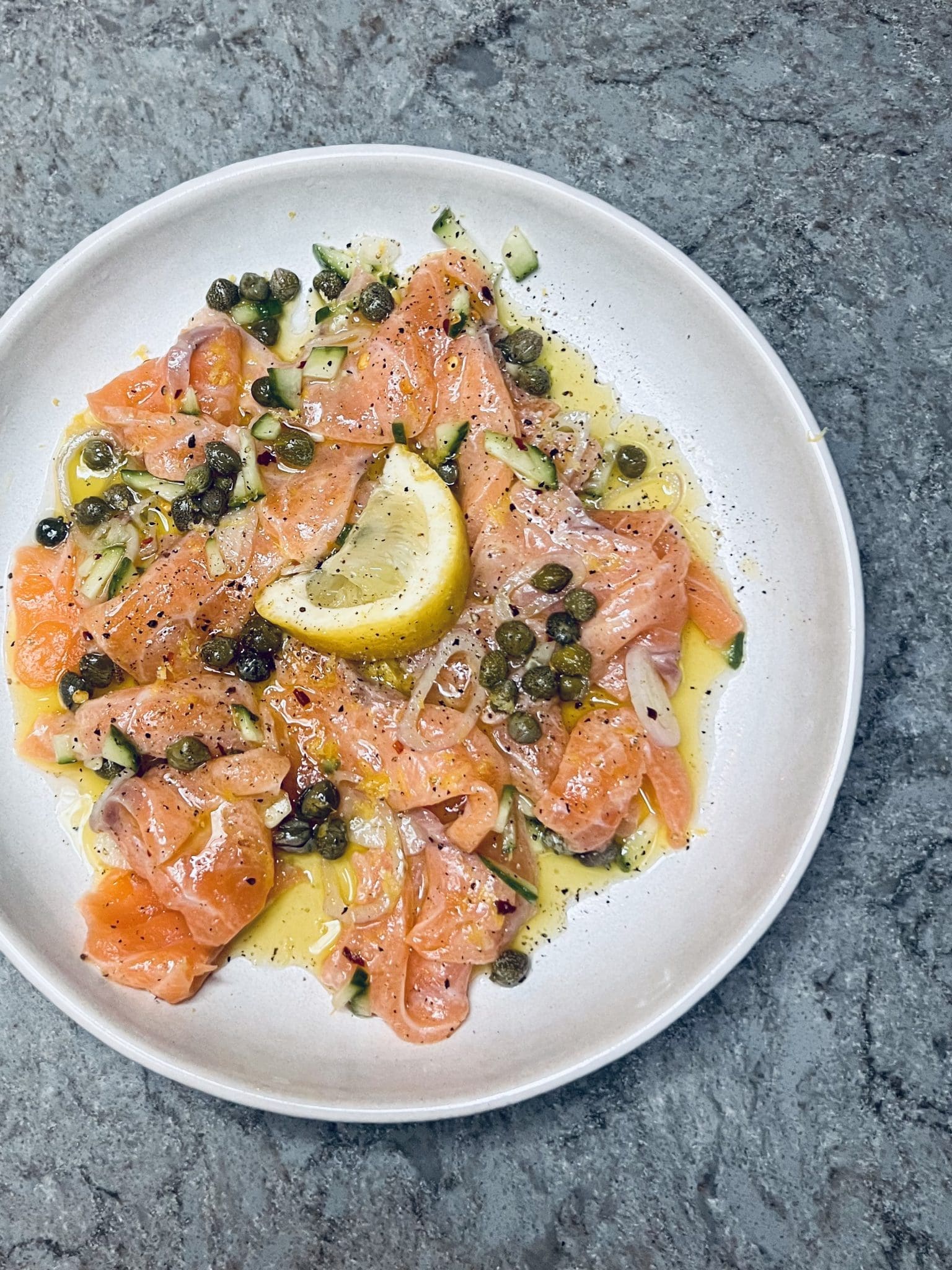 Laxcarpaccio Laxcarpaccio
