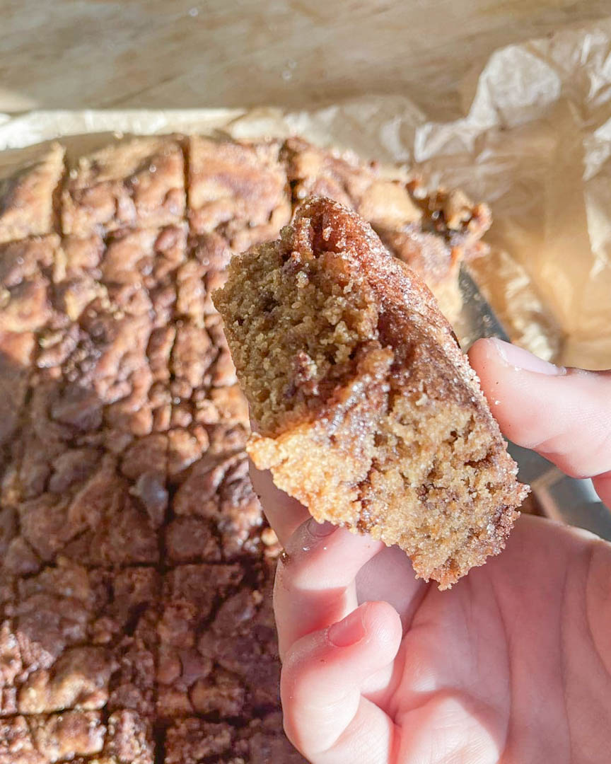 Kanelbulle-blondies Kanelbulle-blondies