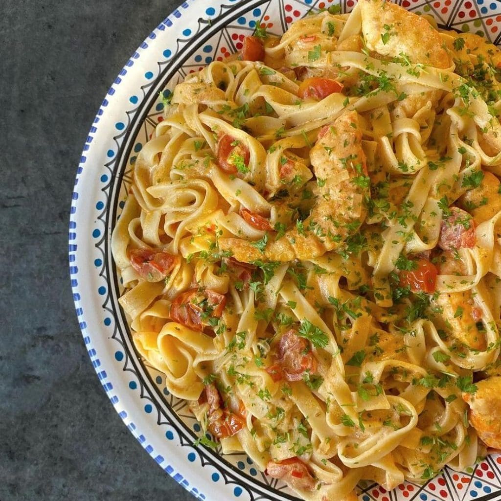 Krämig räkpasta 4 Krämig räkpasta | Receptskatt