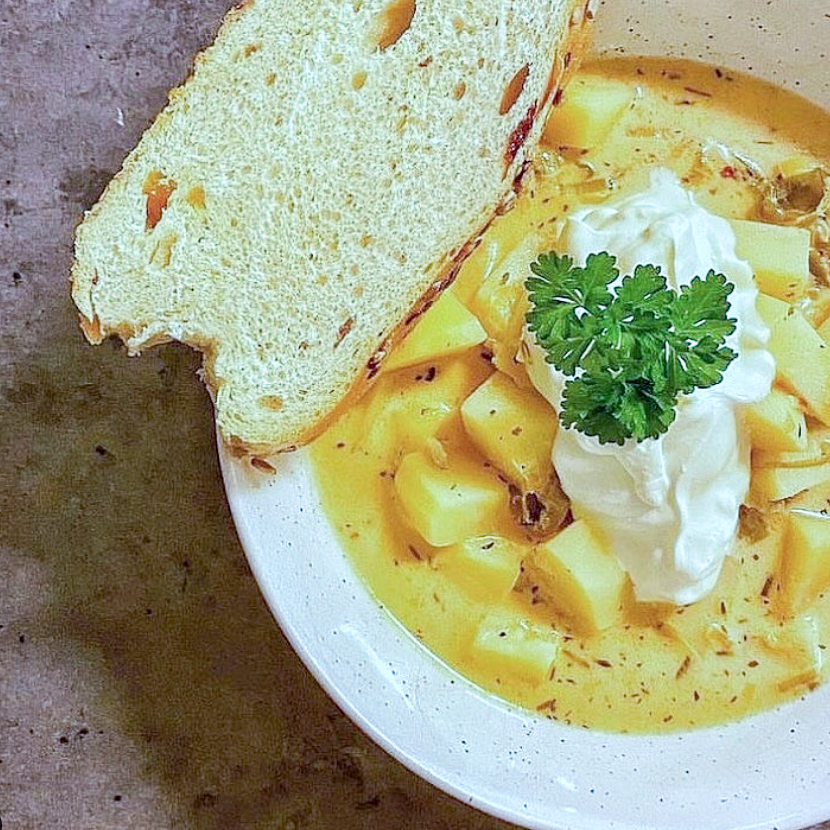 Potatis- och purjolökssoppa 7 Potatis- och purjolökssoppa | Receptskatt