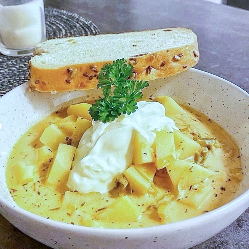 Potatis- och purjolökssoppa Potatis- och purjolökssoppa