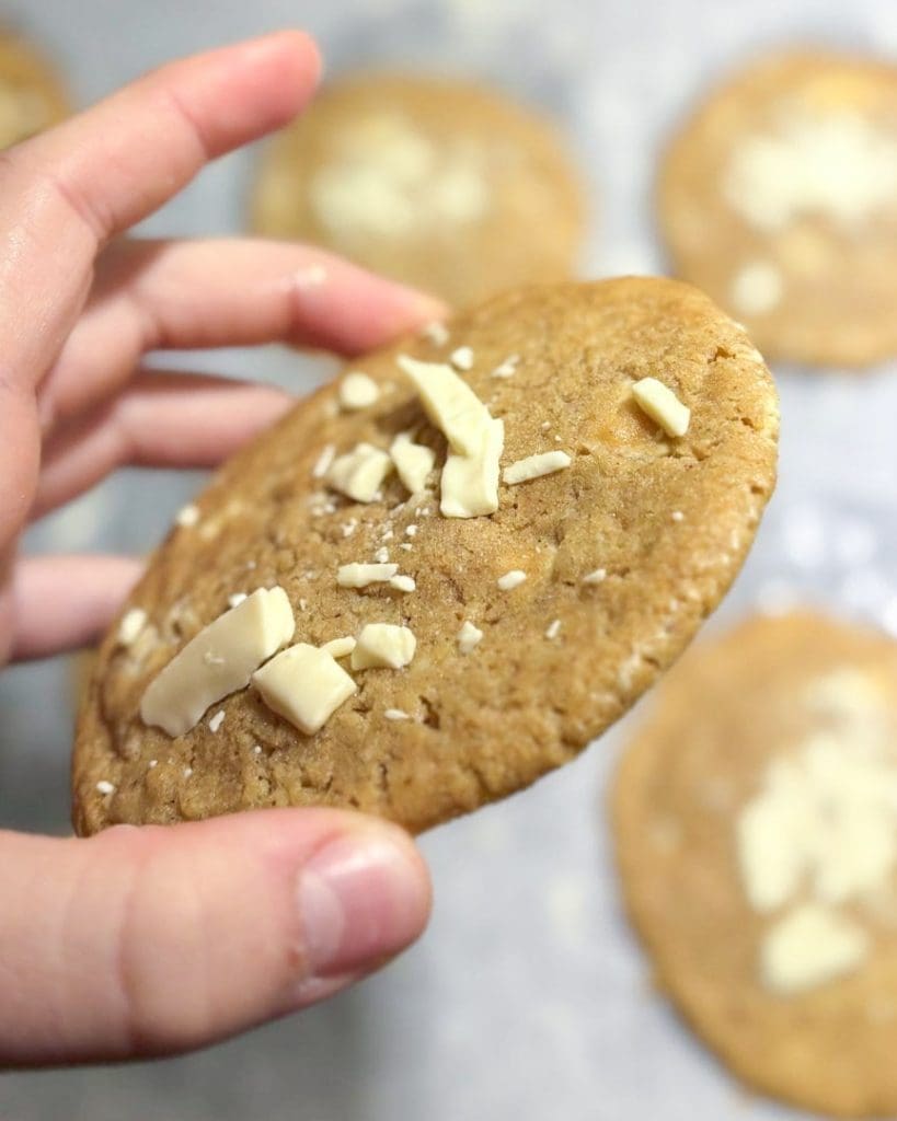 Cookies med vit choklad och kanel 7 Cookies med vit choklad och kanel | Receptskatt