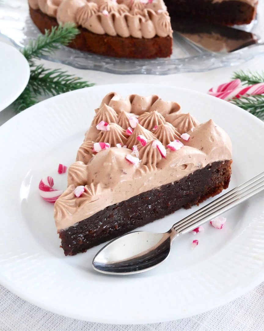 Kladdkaka med mintchoklad 7 Kladdkaka med mintchoklad | Receptskatt
