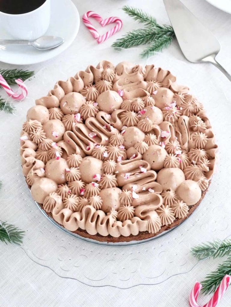 Kladdkaka med mintchoklad 6 Kladdkaka med mintchoklad | Receptskatt