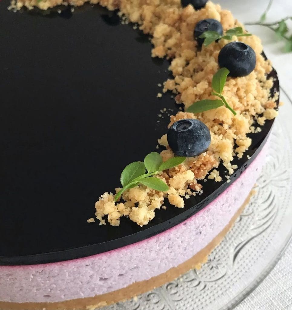 Blåbärscheesecake 8 Blåbärscheesecake | Receptskatt