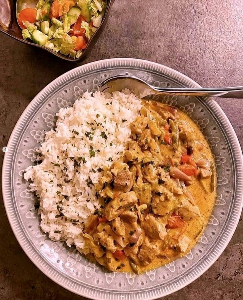 Fläskfilégryta med röd curry 7 Fläskfilégryta med röd curry | Receptskatt