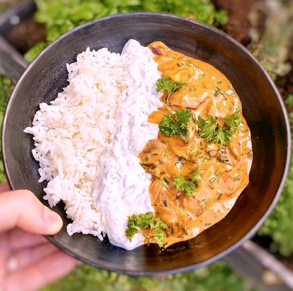 Halloumi Stroganoff Halloumi Stroganoff