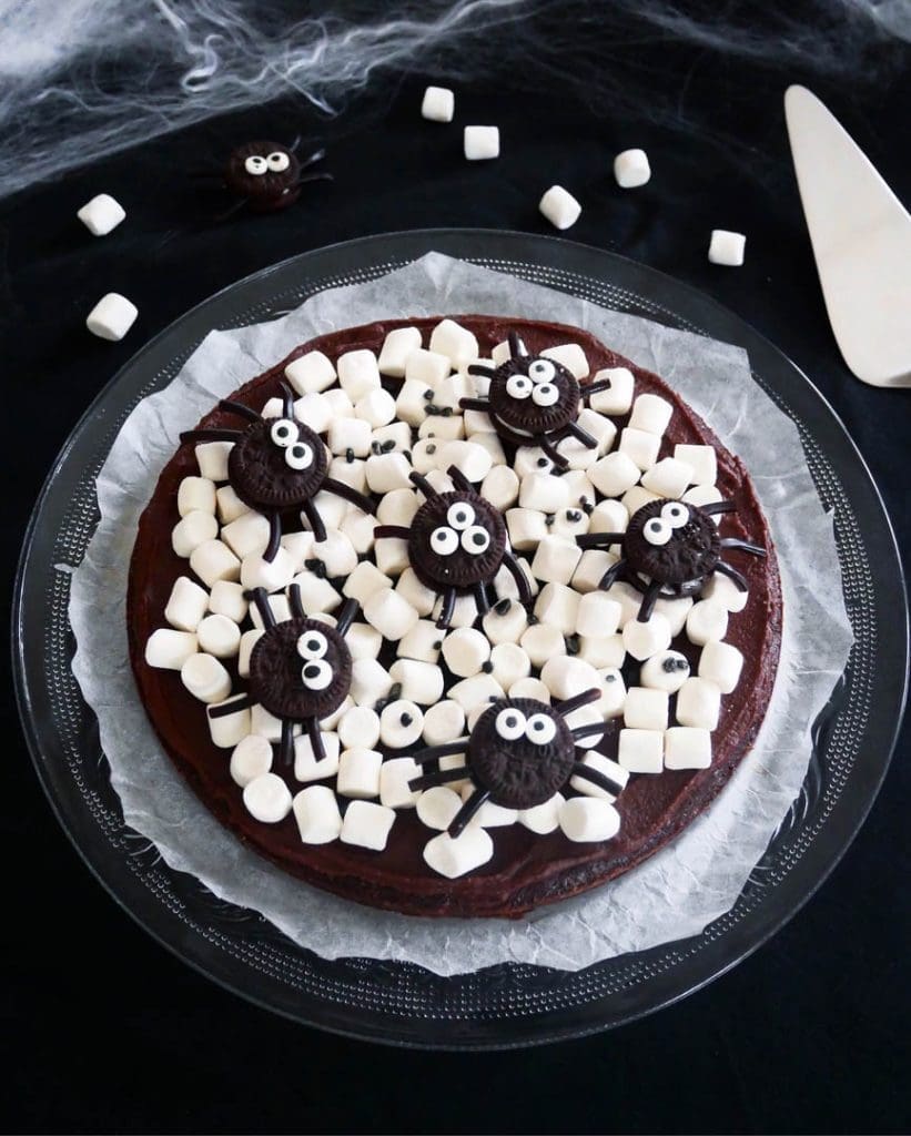 Halloweenkladdkaka 7 Halloweenkladdkaka | Receptskatt