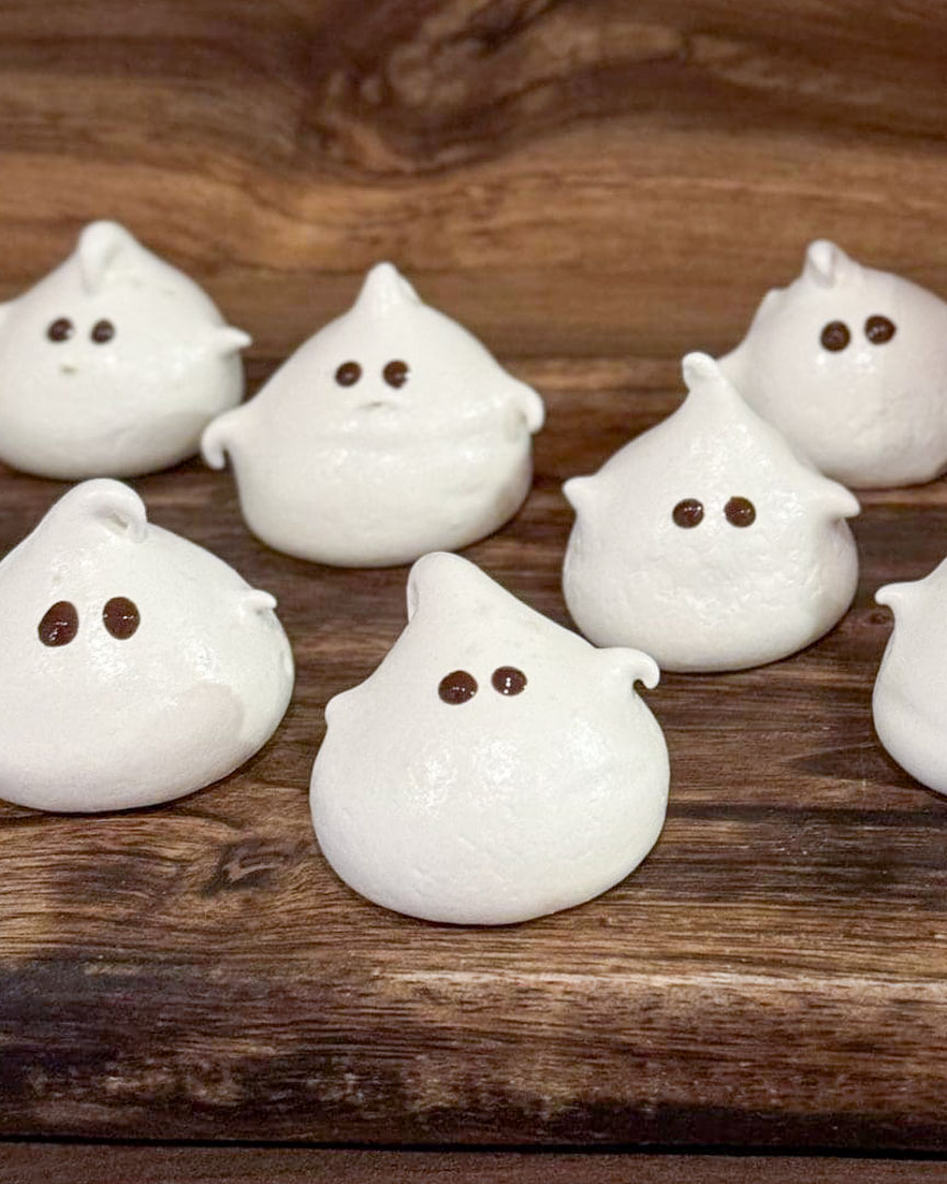 Marängspöken till Halloween Marängspöken till Halloween
