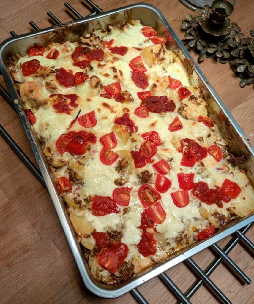 Potatis- och tacogratäng 6 Potatis- och tacogratäng | Receptskatt