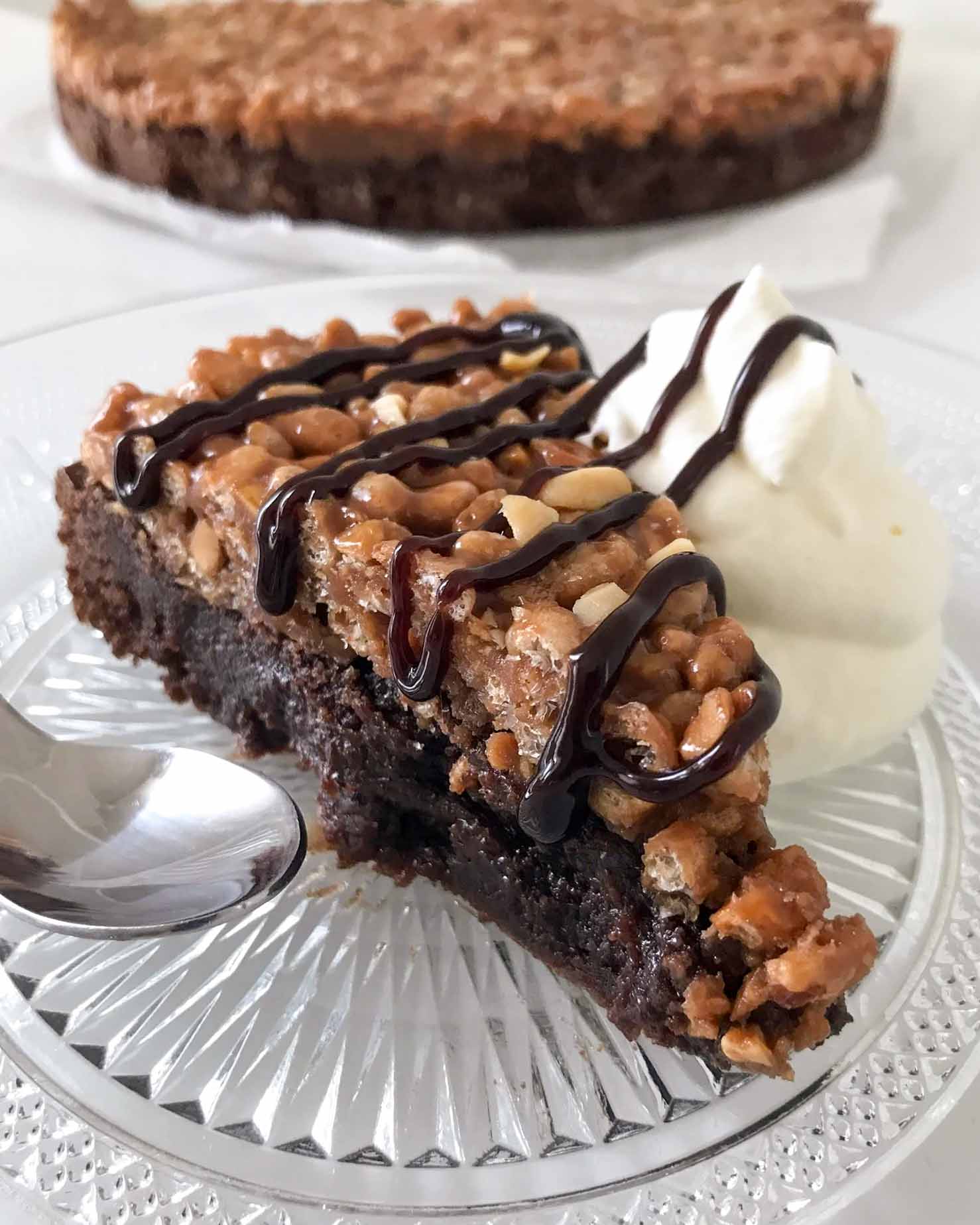 Snickerskladdkaka Snickerskladdkaka