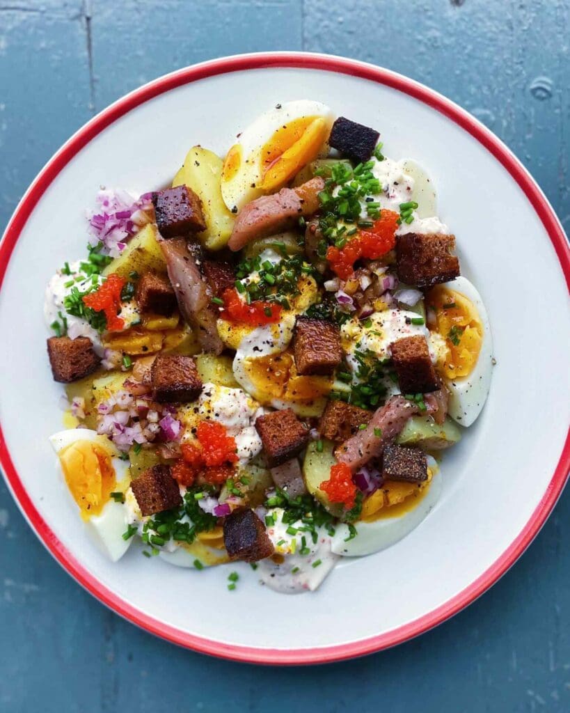 Julig silltallrik med västerbottenskräm och brynt saffranssmör 4 Julig silltallrik med västerbottenskräm och brynt saffranssmör | Receptskatt