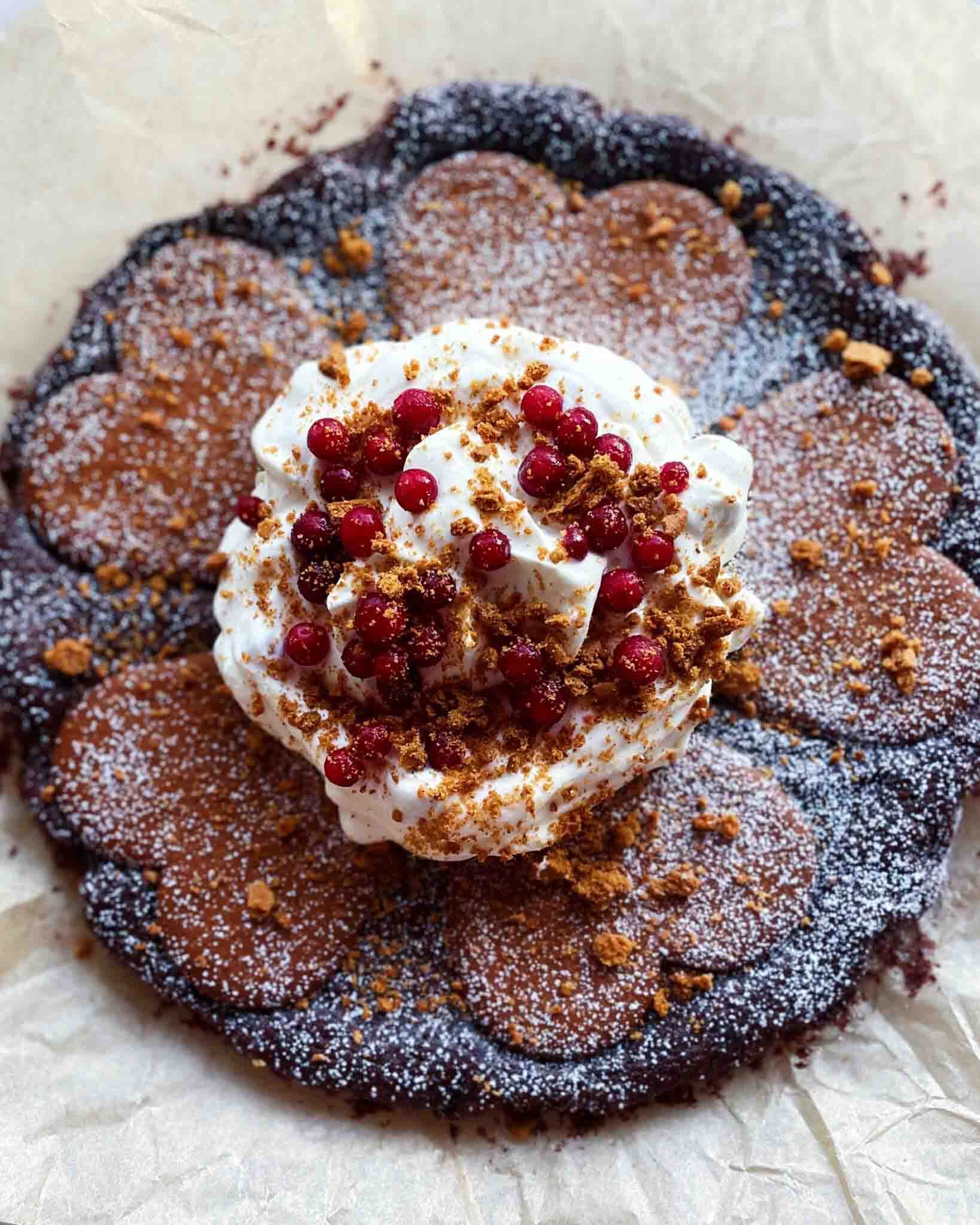 Pepparkakskladdkaka med brynt smör Pepparkakskladdkaka med brynt smör
