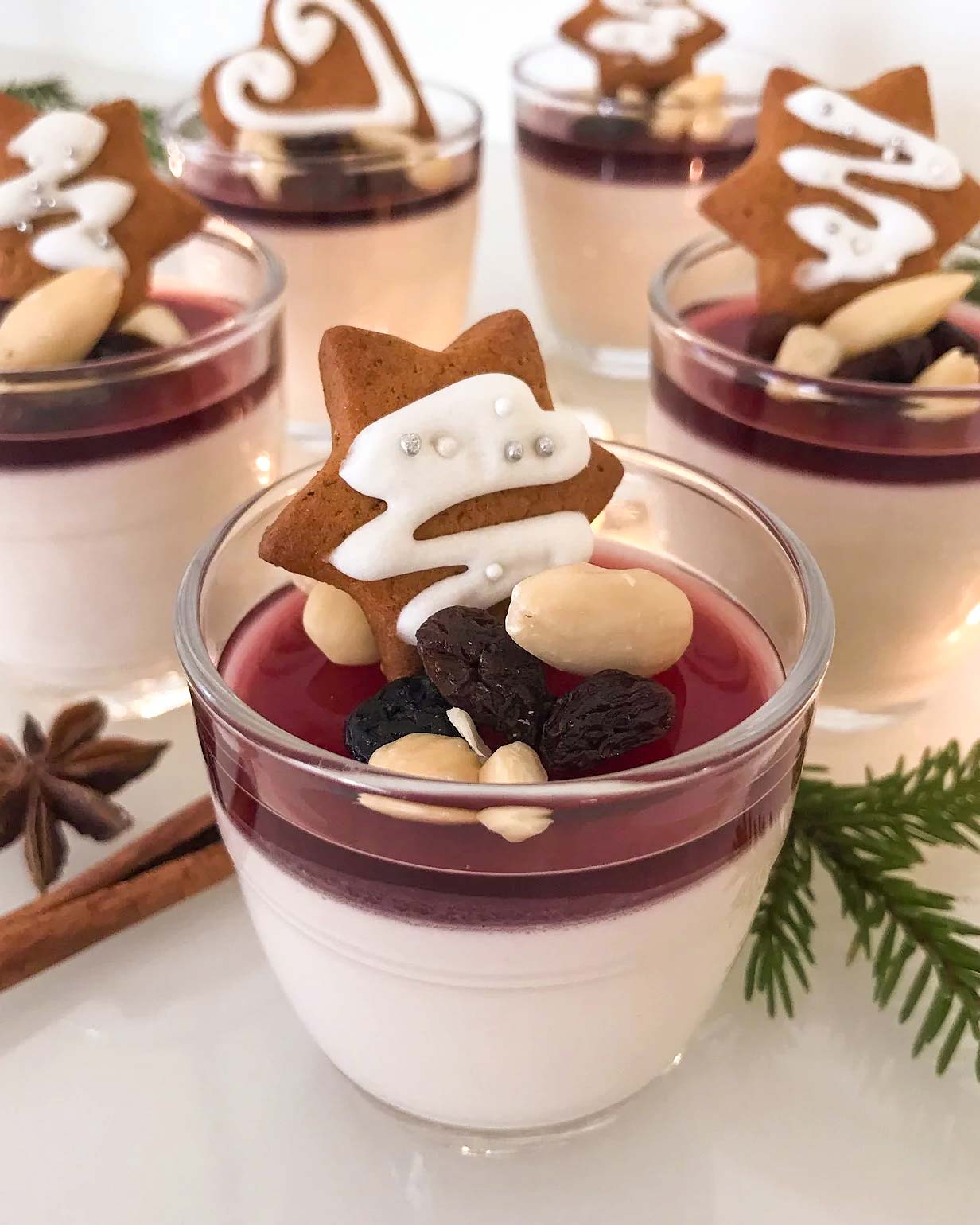 Glöggpannacotta Glöggpannacotta