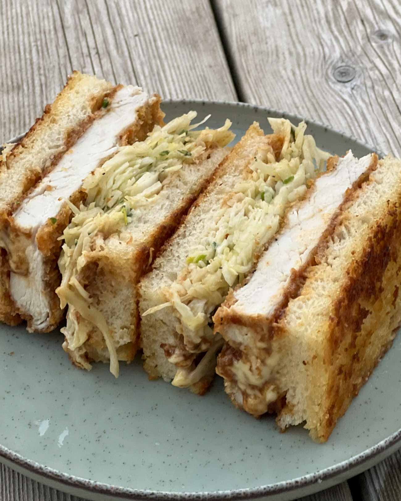 Chicken katsu sando Chicken katsu sando