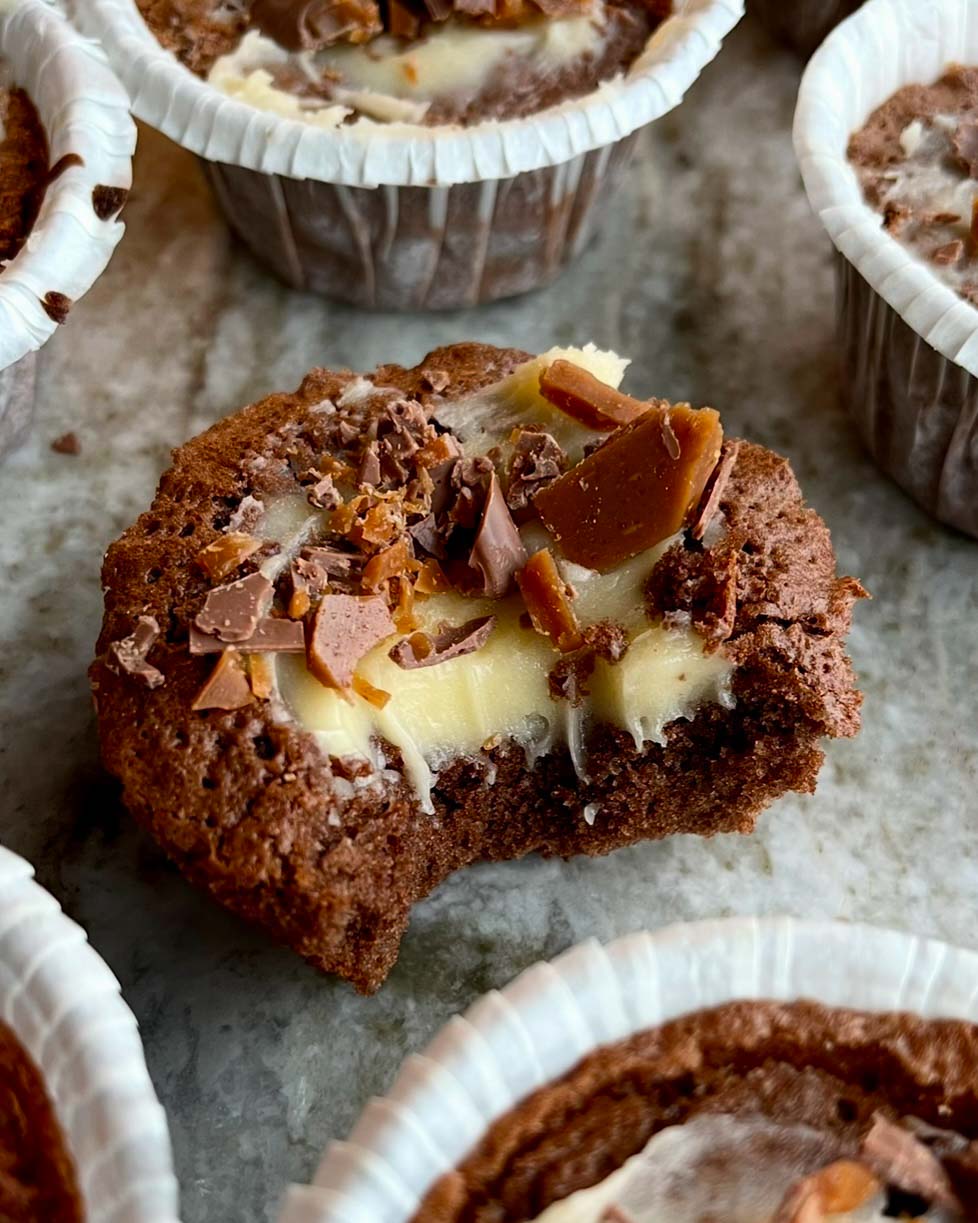 Drömmuffins med daim Drömmuffins med daim