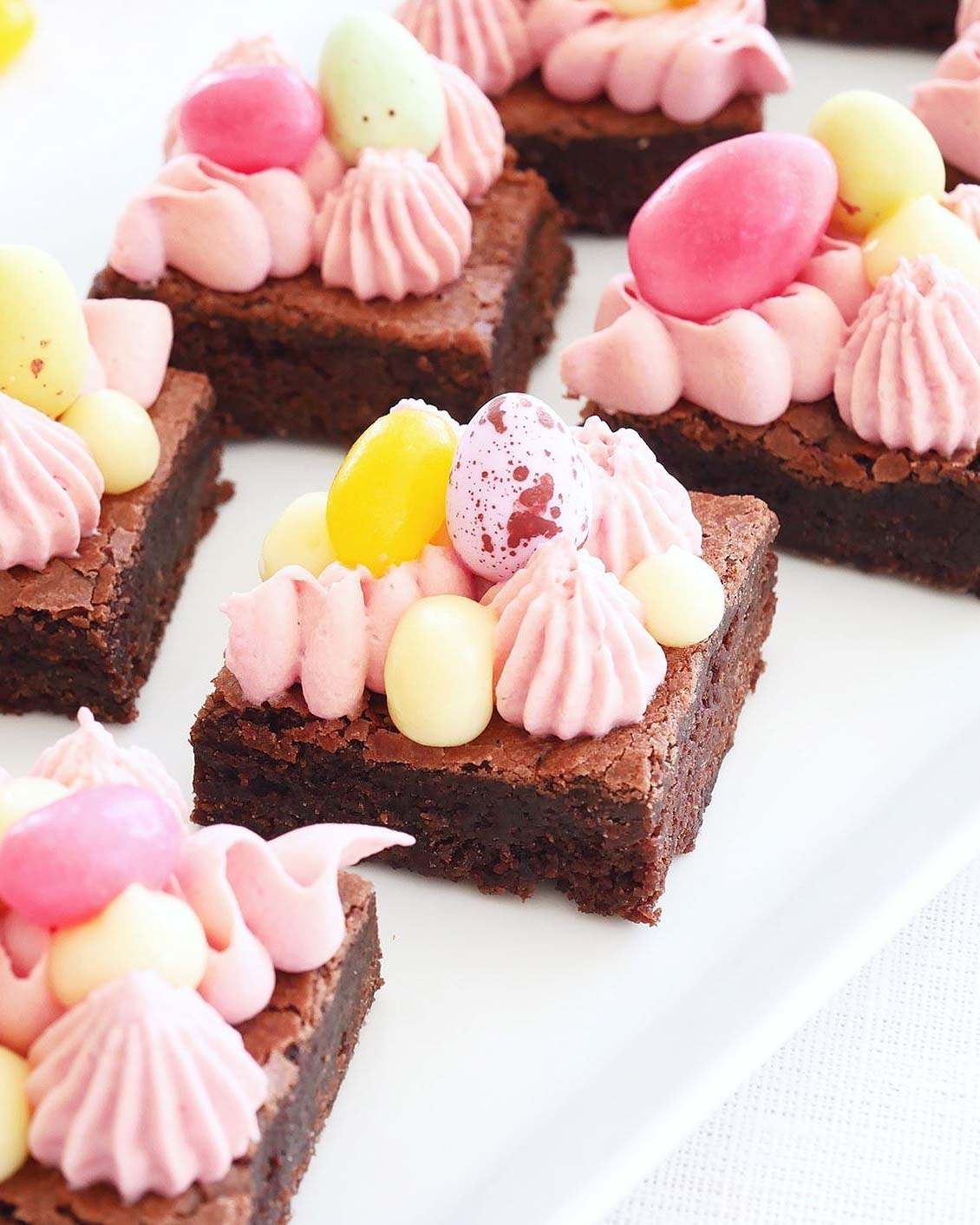 Glutenfria påskbrownies Glutenfria påskbrownies