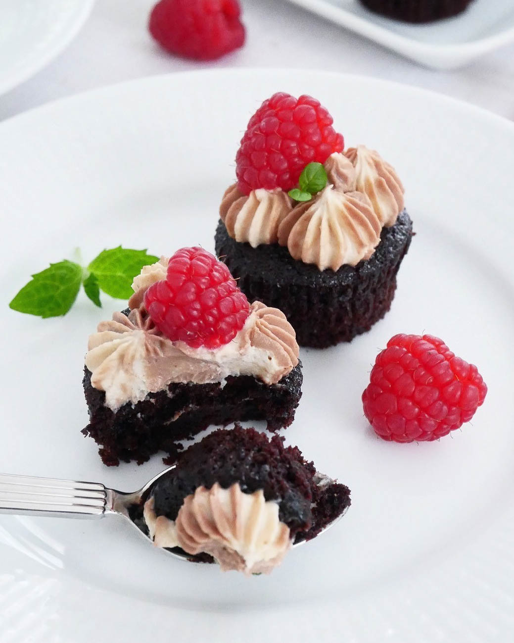 Hjärtliga chokladmuffins Hjärtliga chokladmuffins