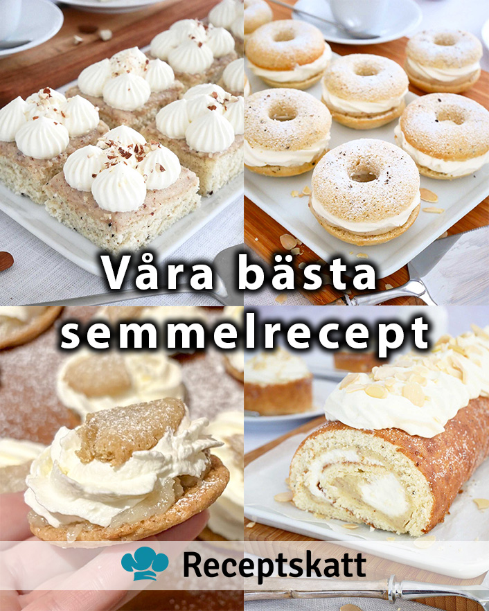 15 semlor till Fettisdagen 15 semlor till Fettisdagen