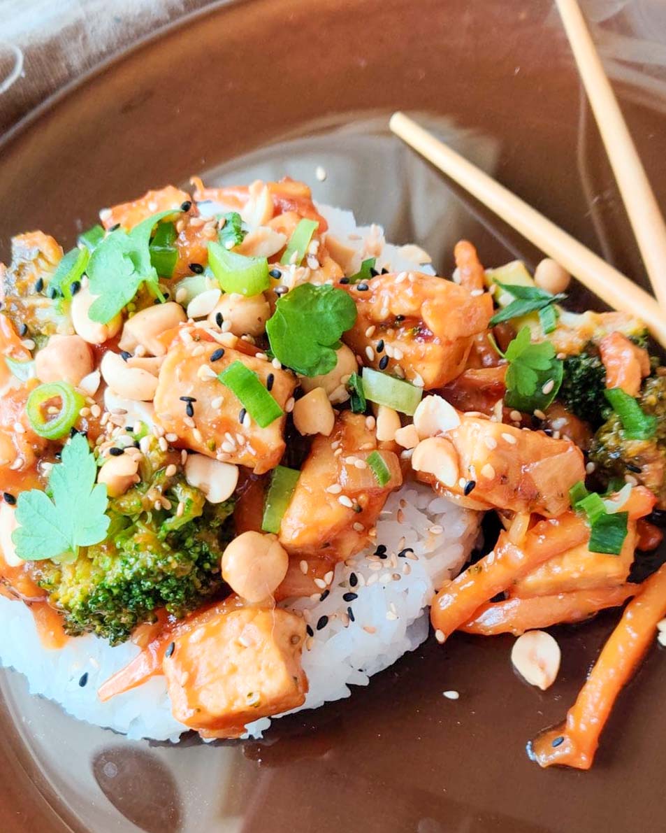 Vegetarisk padthai med quorn Vegetarisk padthai med quorn