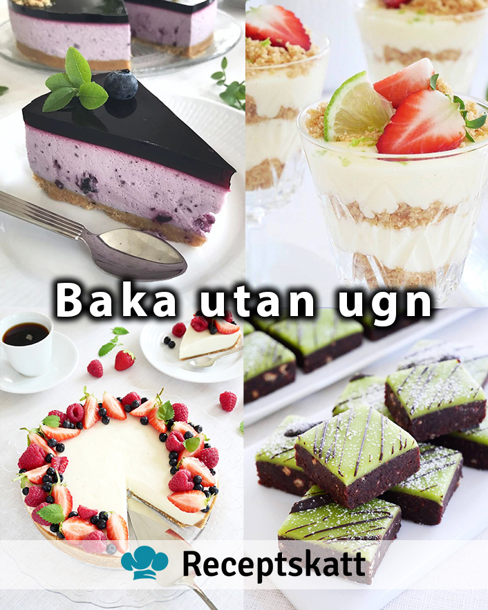 Baka utan ugn – 21 enkla recept Baka utan ugn – 21 enkla recept