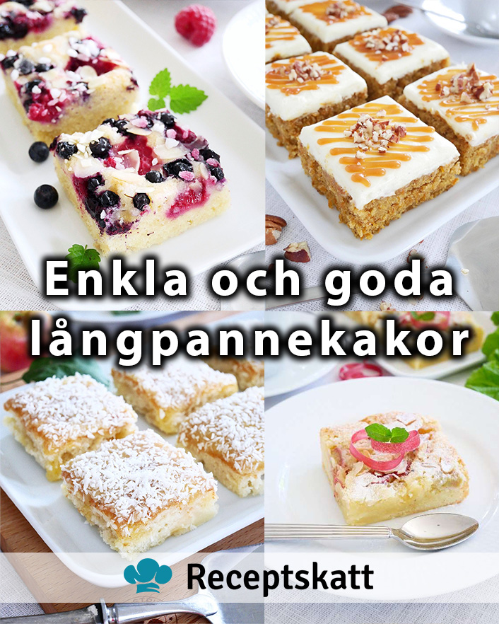 29 enkla långpannekakor 29 enkla långpannekakor