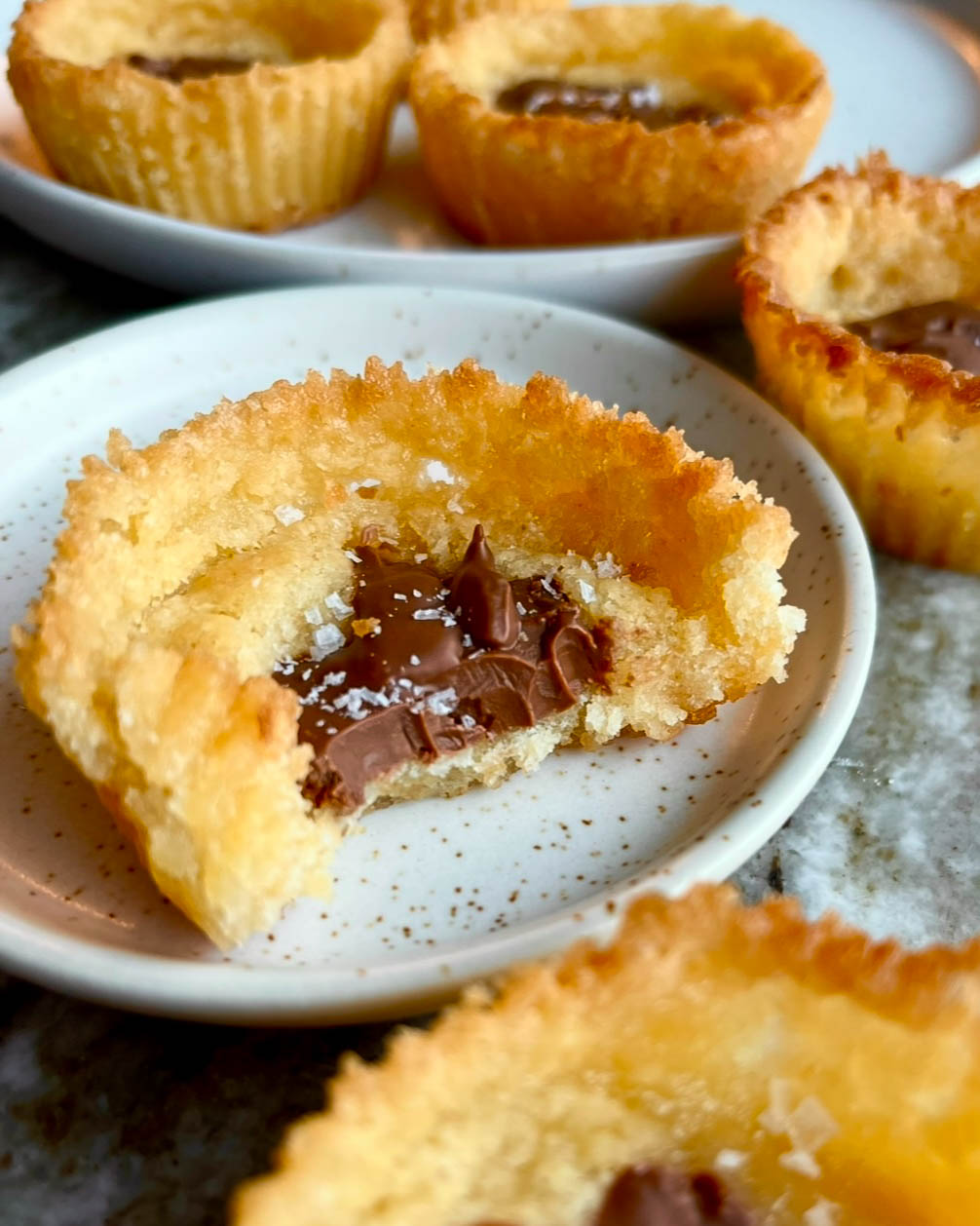 Kolakaksgrotta med chokladbitar Kolakaksgrotta med chokladbitar
