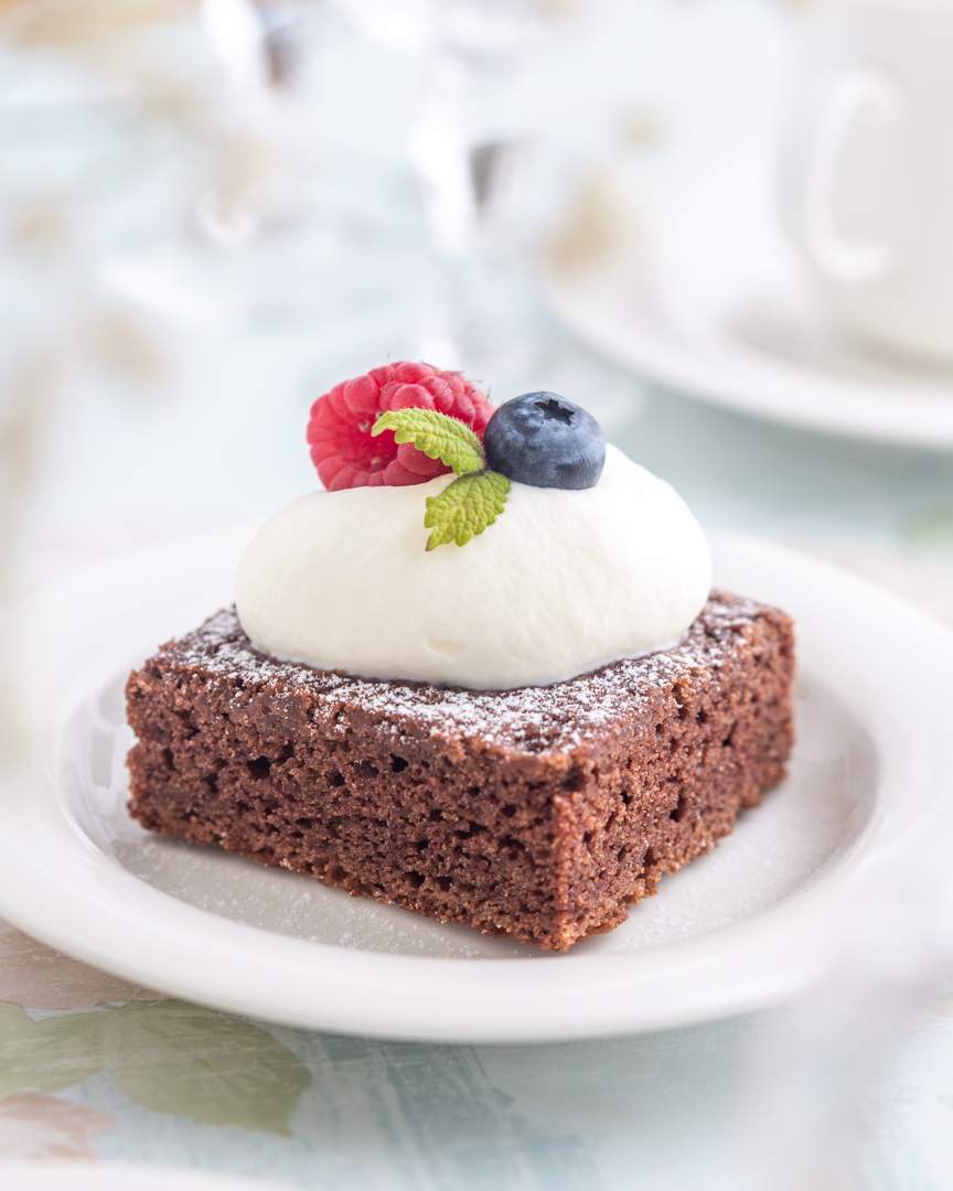 Glutenfri chokladkaka i långpanna Glutenfri chokladkaka i långpanna