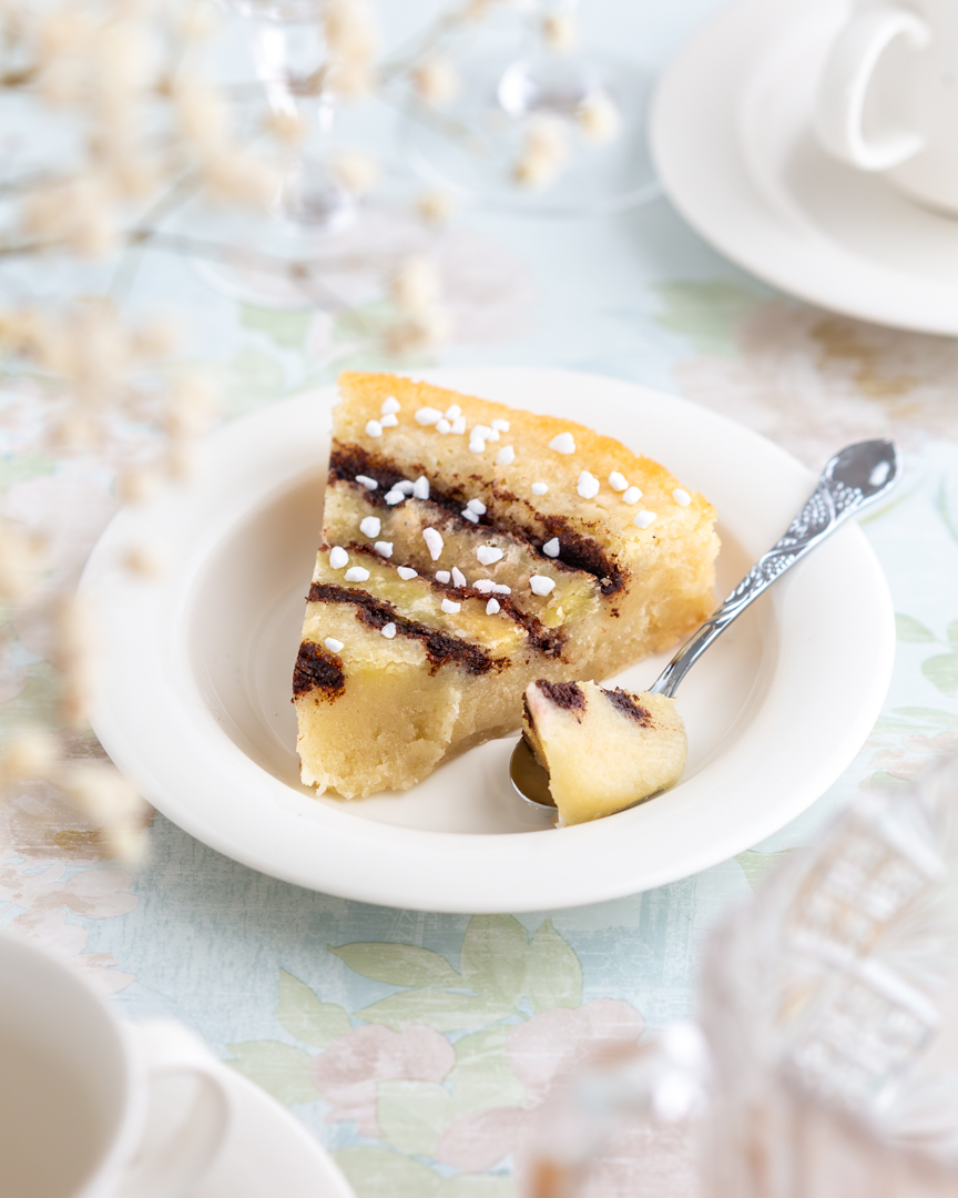 Glutenfri kanelbullekladdkaka Glutenfri kanelbullekladdkaka
