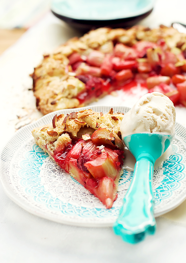 Rabarbergalette Rabarbergalette