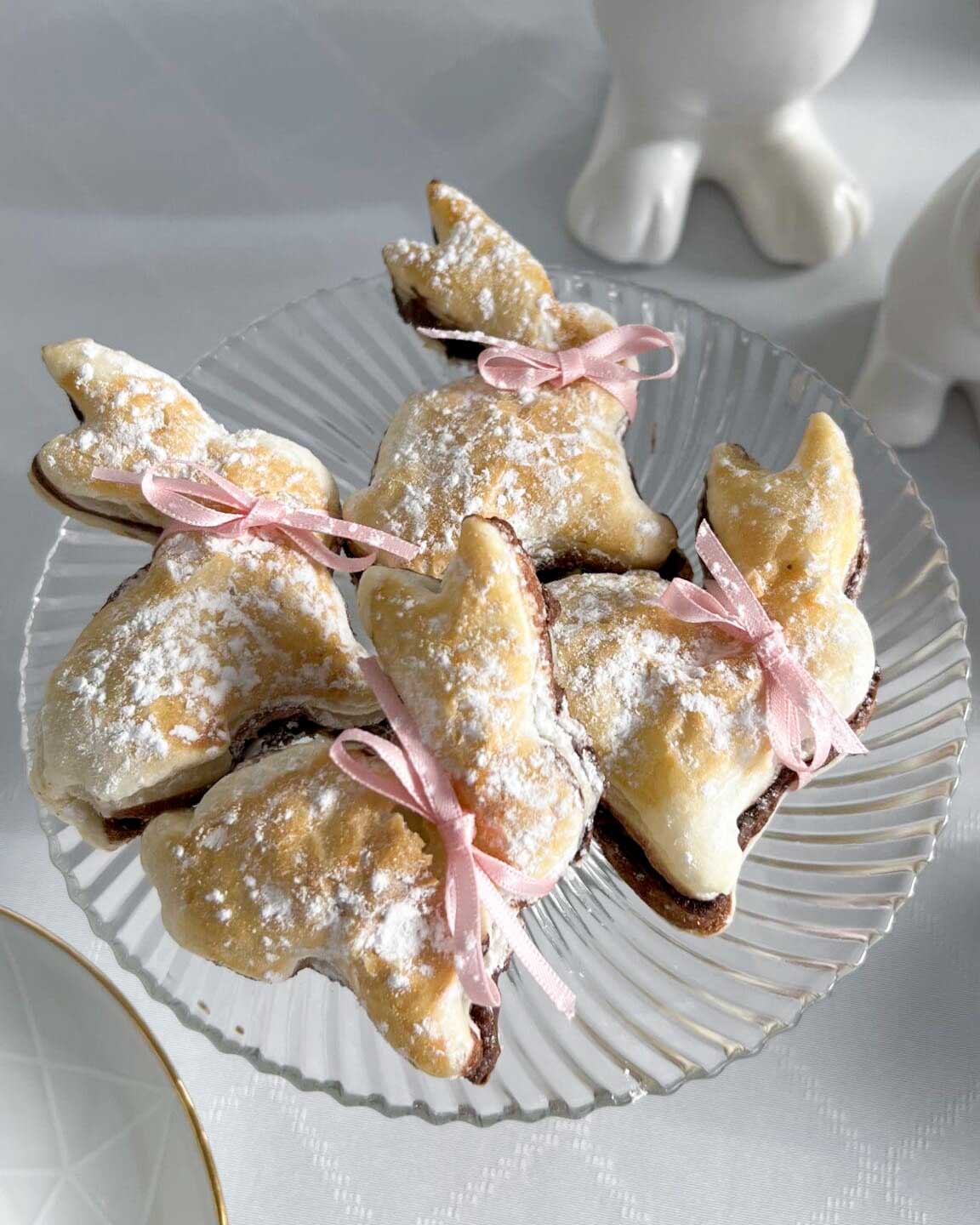 Påskkaniner med Nutella Påskkaniner med Nutella