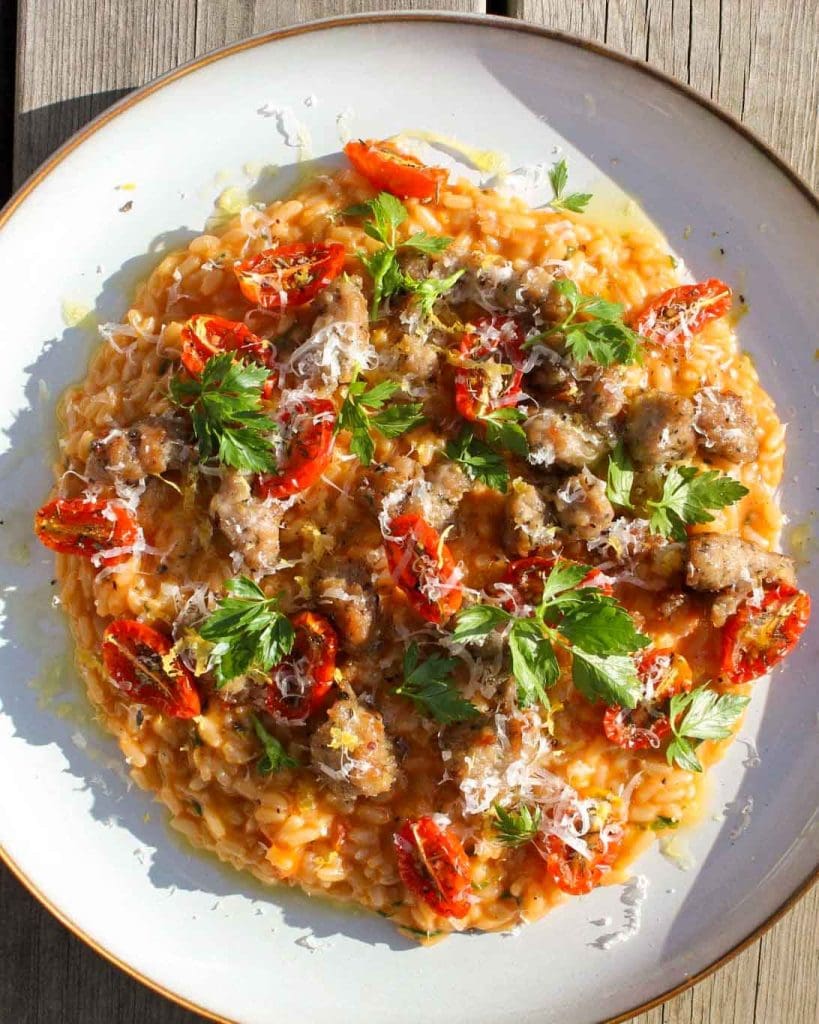 Tomatrisotto med ramslök 13 Tomatrisotto med ramslök | Receptskatt