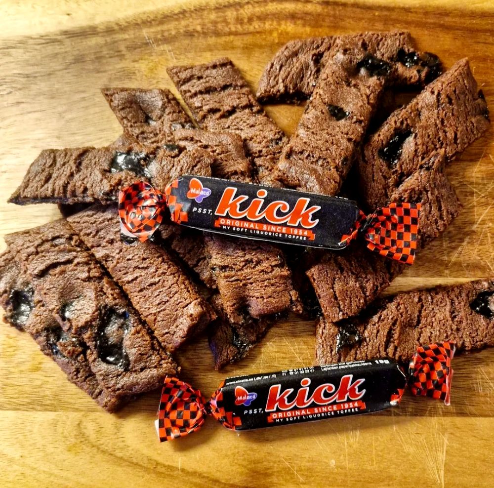 Chokladsnittar med lakrits Chokladsnittar med lakrits