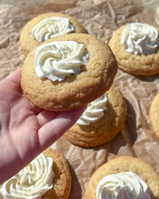 Cookies med lemon curd Cookies med lemon curd
