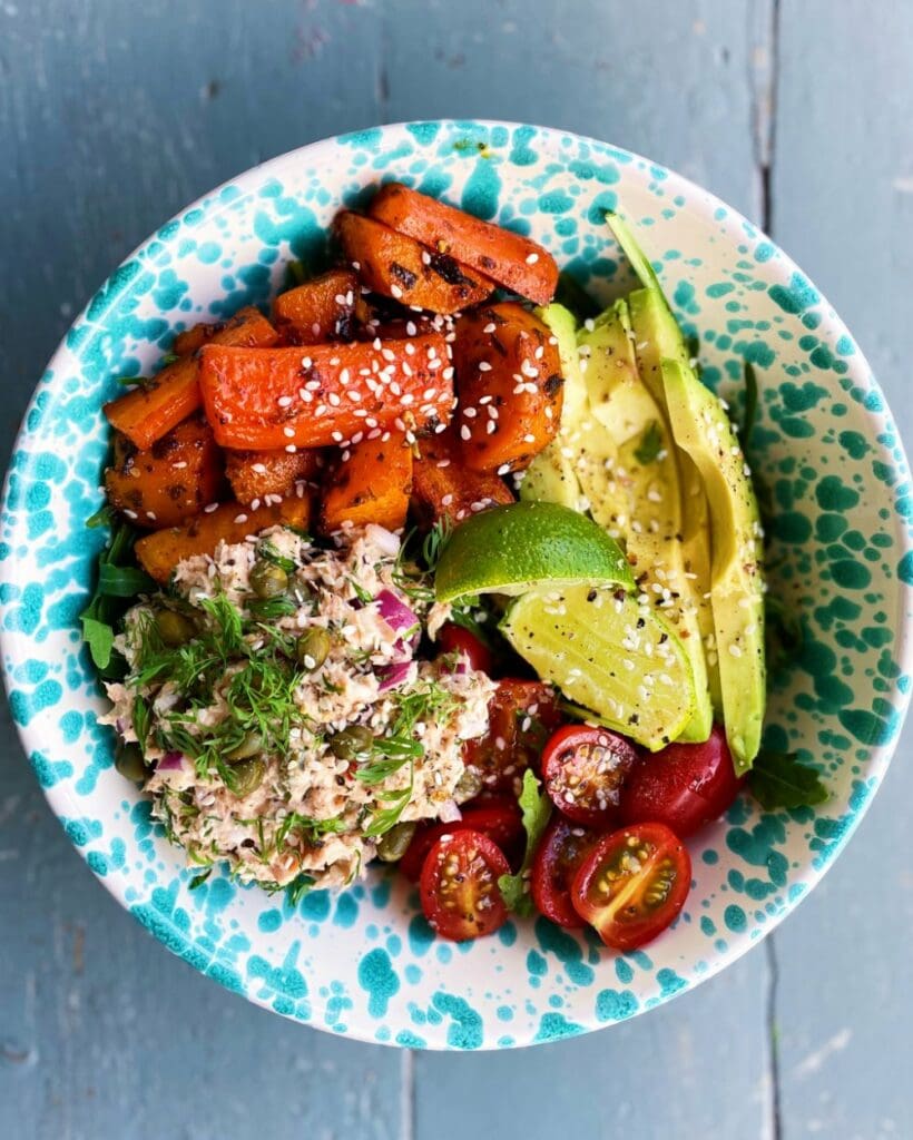 Hot honey halloumi bowl 7 Hot honey halloumi bowl | Receptskatt