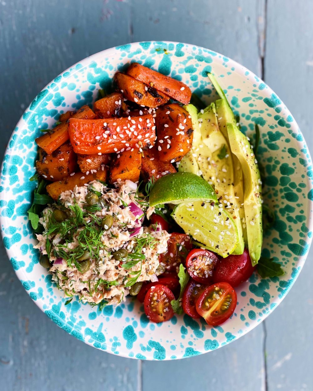 Lättlagad tonfiskbowl Lättlagad tonfiskbowl